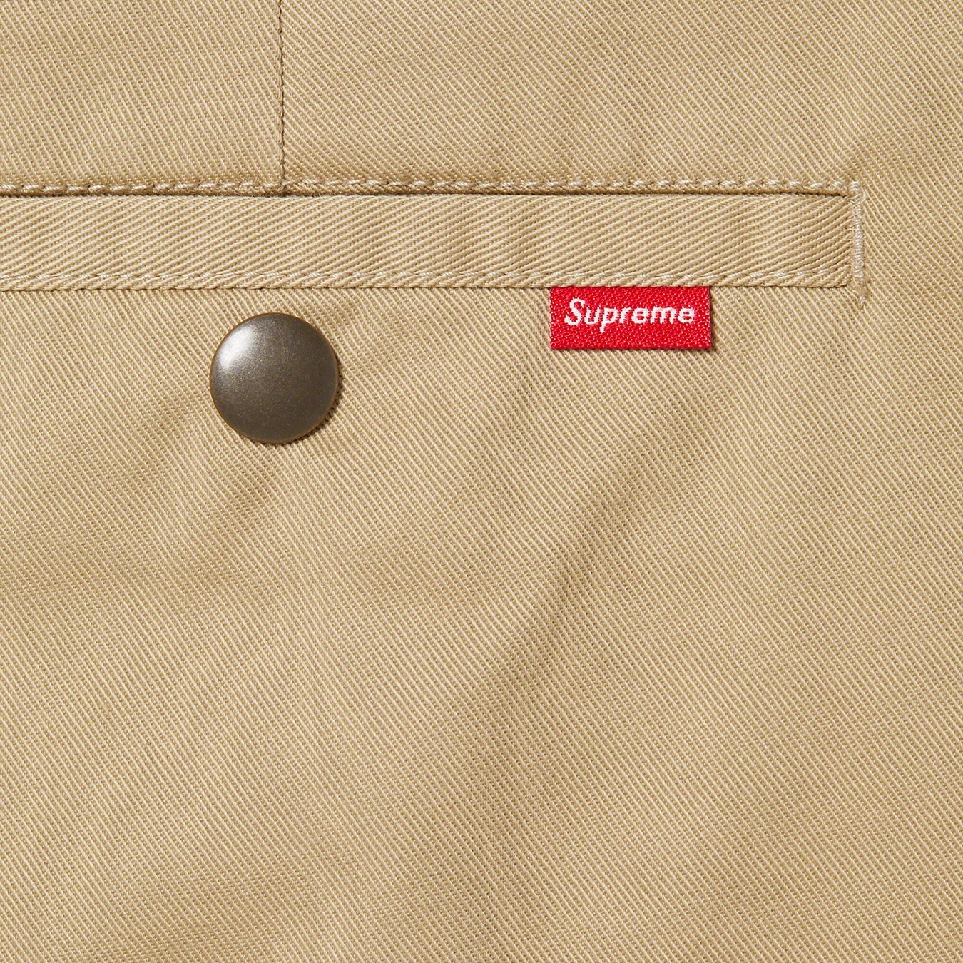 Supreme Work Pant (FW22) - Khaki  - $128