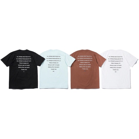 Supreme PiL Tee - Colorway