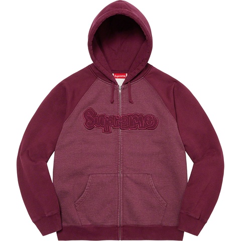 Gonz Appliqué Zip Up Hooded Sweatshirt - Supreme
