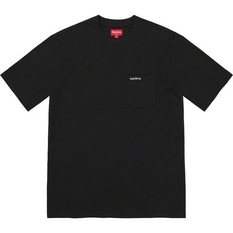 Supreme S/S Pocket Tee - Black