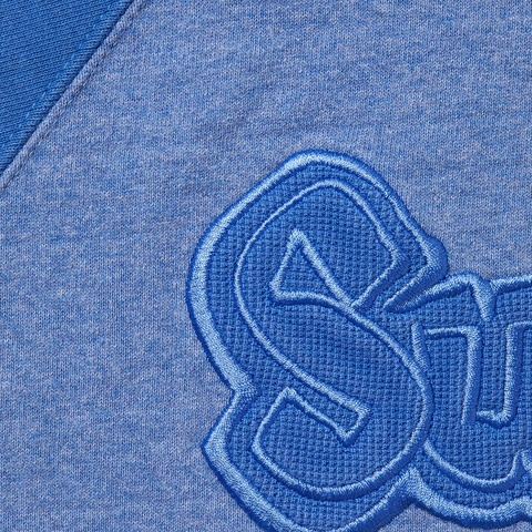 Supreme Gonz Appliqué Zip Up Hooded Sweatshirt - Washed Royal
