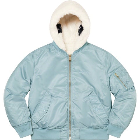 Faux Fur Reversible MA-1 - fall/winter 2022 - Supreme
