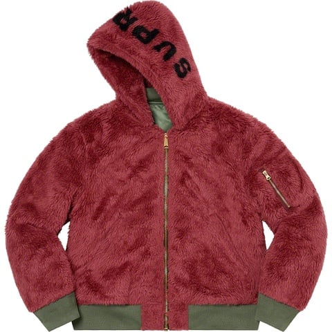 Faux Fur Reversible MA-1 - fall/winter 2022 - Supreme