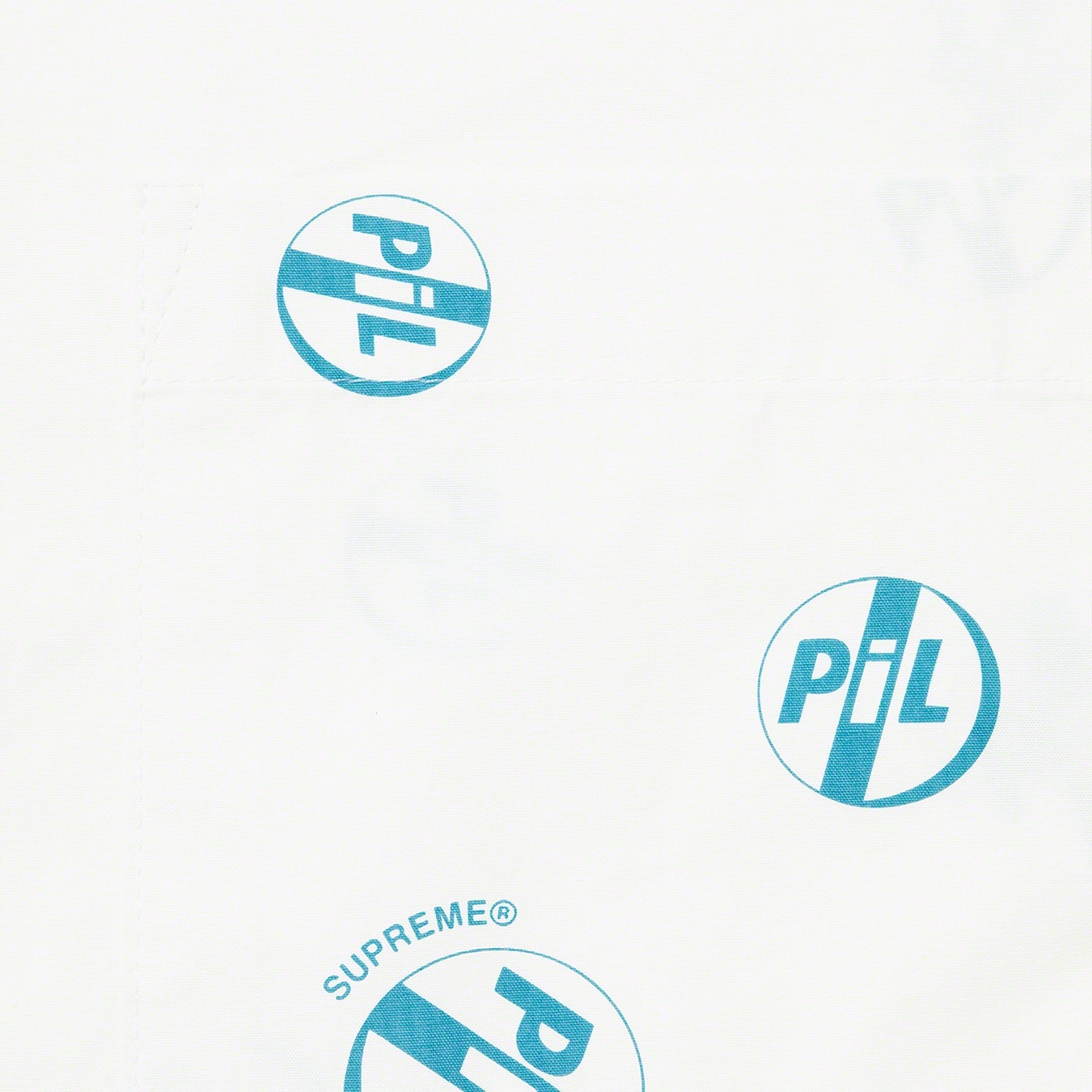 Supreme PiL Shirt (FW22) - White - $148