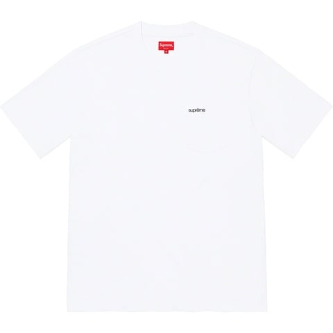 Supreme S/S Pocket Tee - White