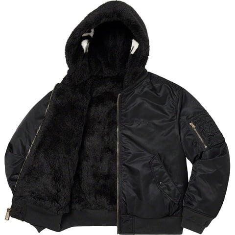 Faux Fur Reversible MA-1 - fall/winter 2022 - Supreme