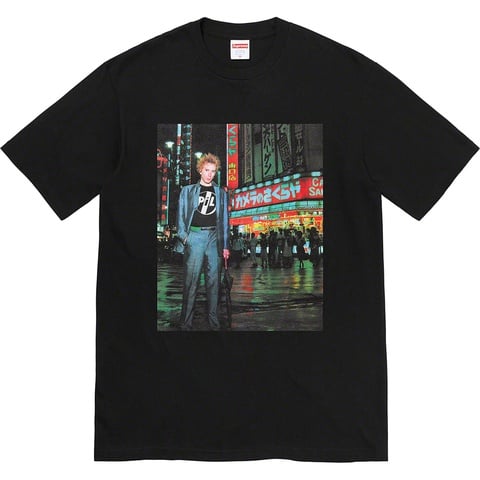Supreme PiL Live In Tokyo Tee - Black