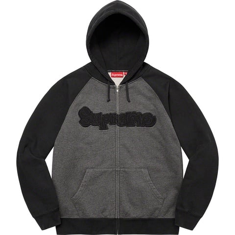 Gonz Appliqué Zip Up Hooded Sweatshirt - Supreme