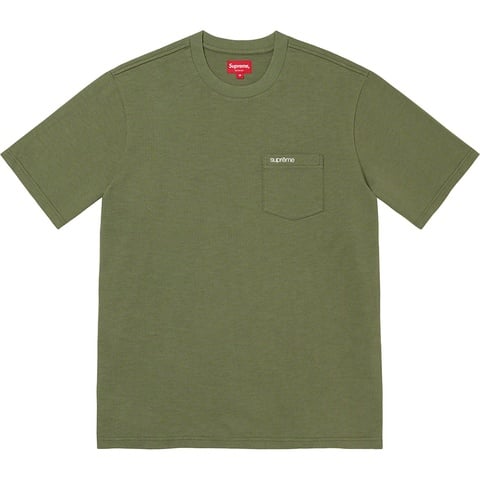Supreme S/S Pocket Tee - Olive