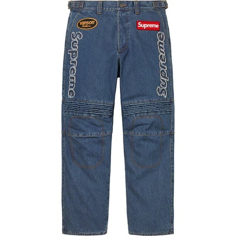 Supreme®/Vanson Leathers® Cordura® Denim Racing Pant - Supreme
