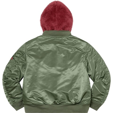 Faux Fur Reversible MA-1 - fall/winter 2022 - Supreme