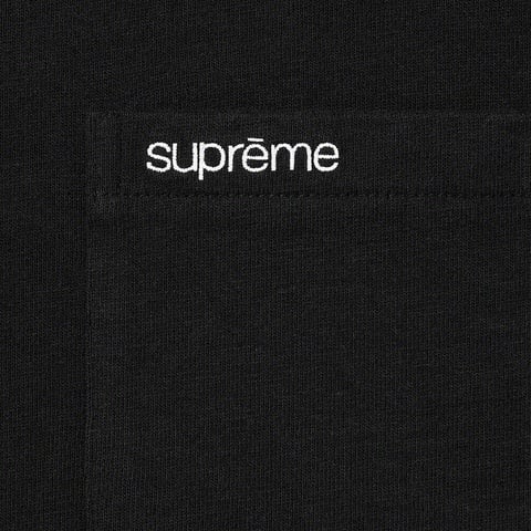 Supreme S/S Pocket Tee - Black