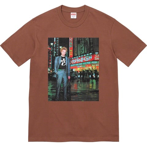 Supreme PiL Live In Tokyo Tee - Brown