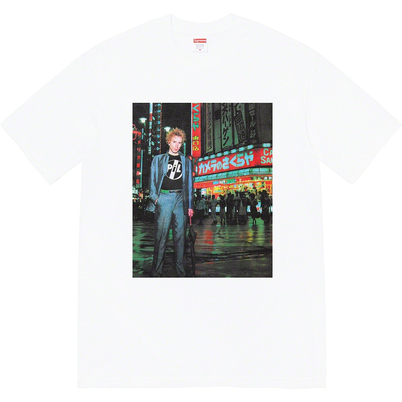 Supreme PiL Live In Tokyo Tee (FW22) - White - $48