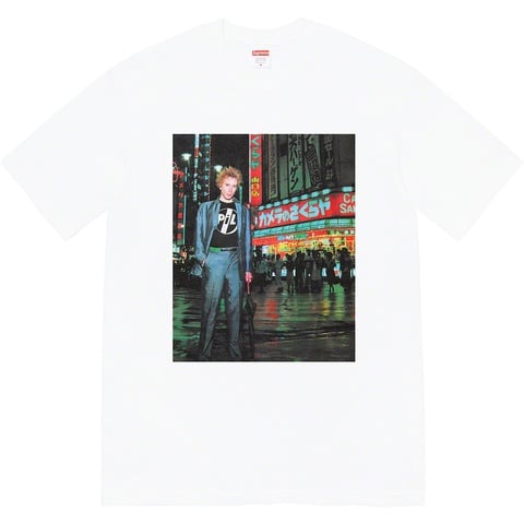 Supreme PiL Live In Tokyo Tee - White