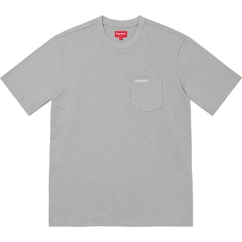Supreme S/S Pocket Tee - Grey