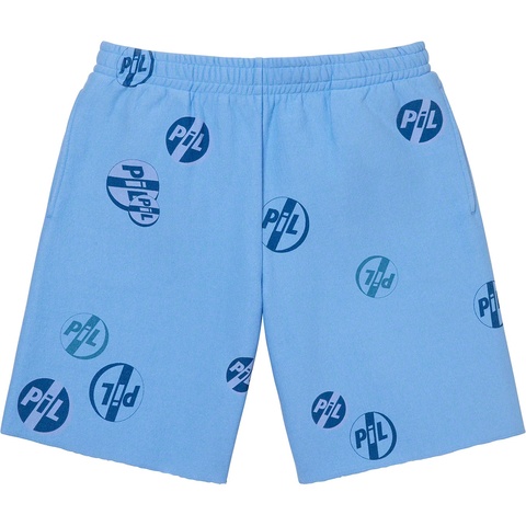 Supreme PiL Sweatshort - Light Blue