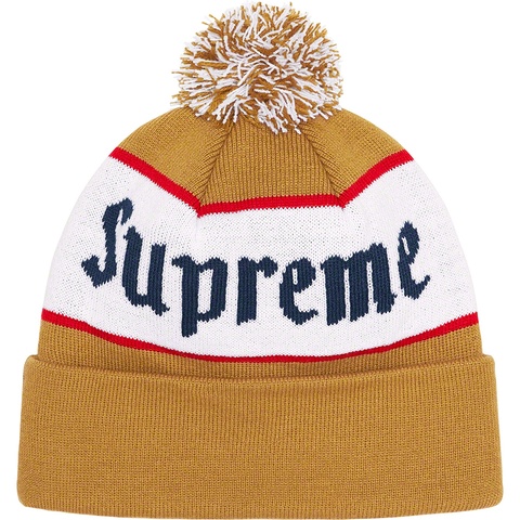 Supreme Alpine Beanie - Mustard