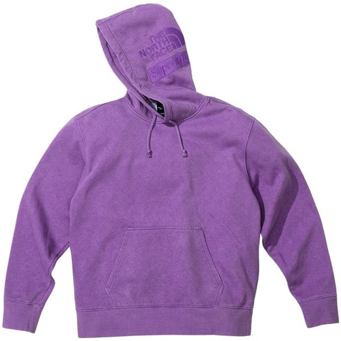 Supreme®/The North Face® Pigment Printed Hooded Sweatshirt - Supreme