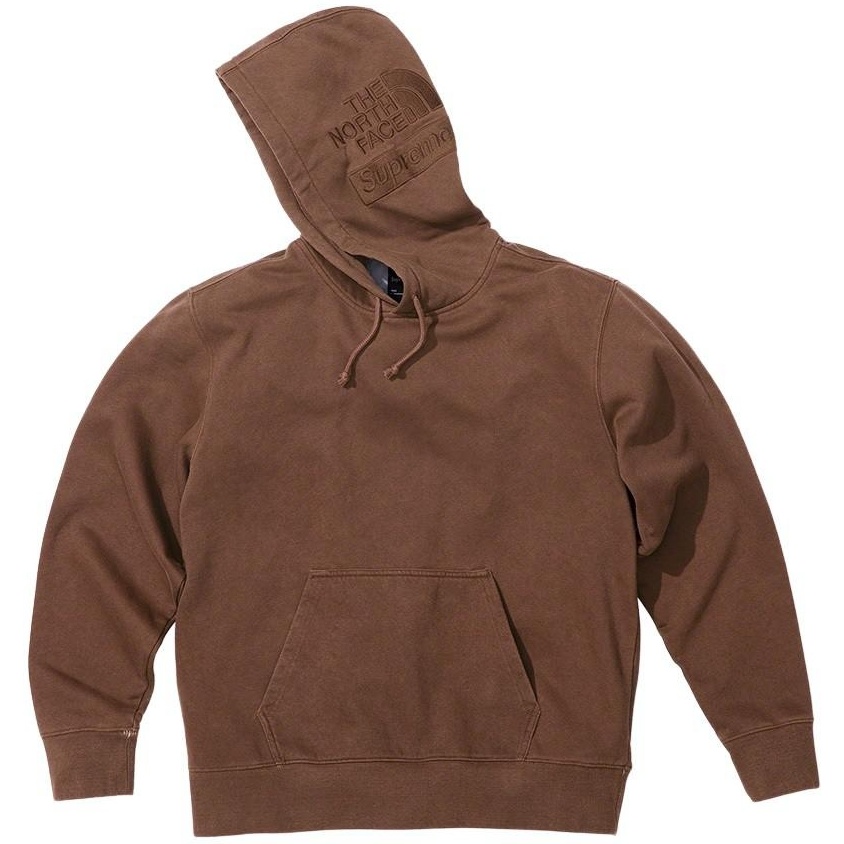 Supreme Supreme The North Face Pigment Printed Hooded Sweatshirt (FW22) - $138