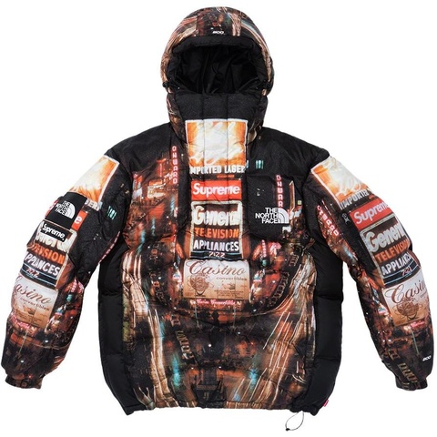 Supreme✖︎The North Face Supreme The North Face 800-Fill Half Zip Hooded Pullover Black