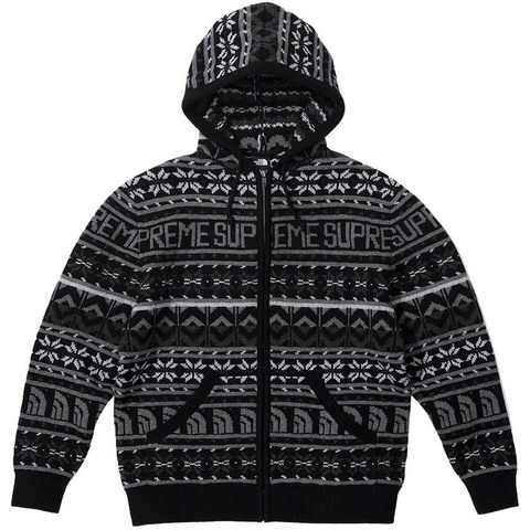 Supreme®/The North Face® Zip Up Hooded Sweater - Supreme