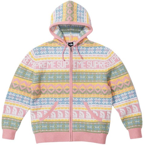 Supreme®/The North Face® Zip Up Hooded Sweater - Supreme