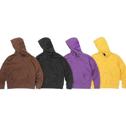 Supreme®/The North Face® Pigment Printed Hooded Sweatshirt - Supreme