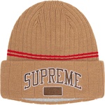 Supreme Fleece Lined Beanie (FW22) - Brown