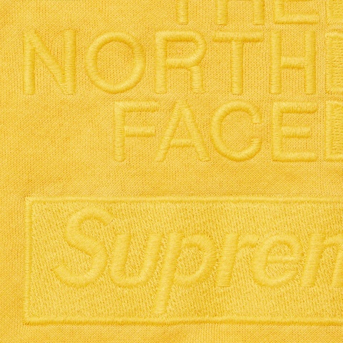 Supreme Supreme®/The North Face® Pigment Printed Hooded Sweatshirt - Yellow