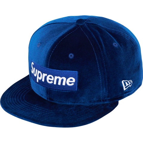 Velour Box Logo New Era® - fall/winter 2022 - Supreme