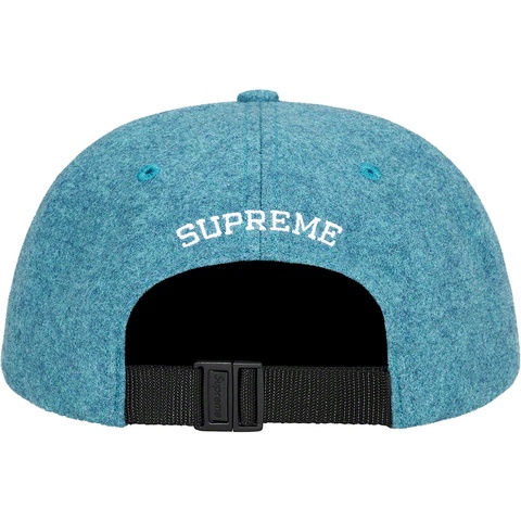 Supreme Waxed Wool 6-Panel - Cyan