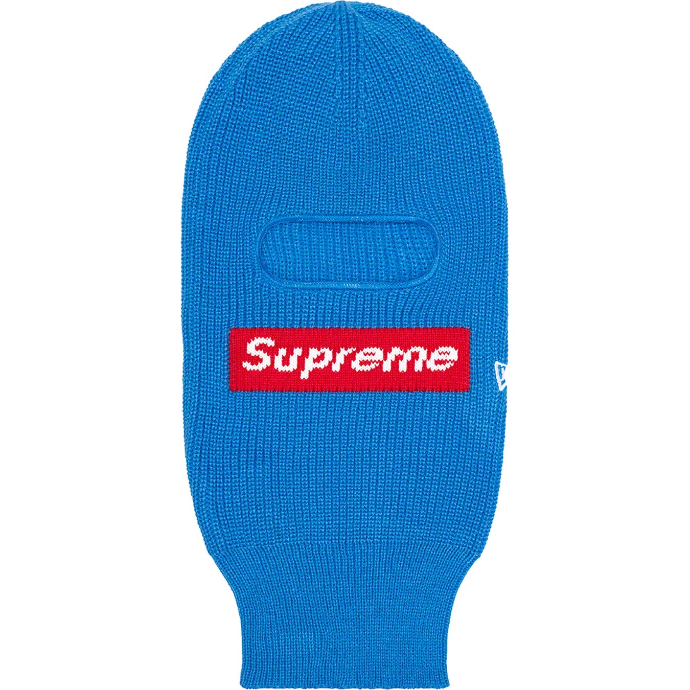 Supreme New Era Box Logo Balaclava (FW22) - Blue - $58