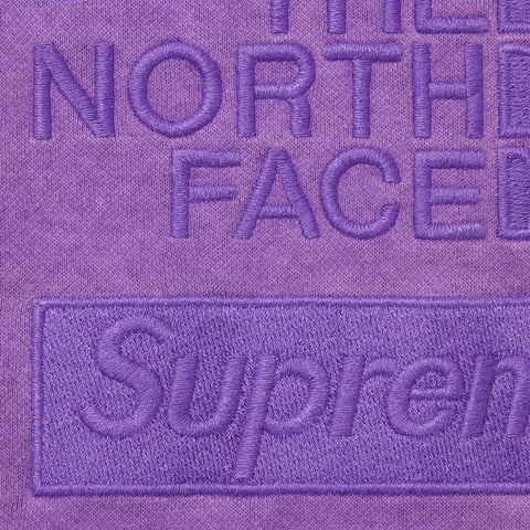 Supreme®/The North Face® Pigment Printed Hooded Sweatshirt - Supreme