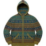 Supreme Supreme The North Face Zip Up Hooded Sweater (FW22) - Olive