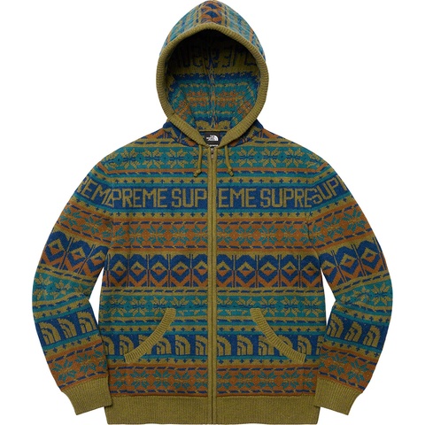 Supreme®/The North Face® Zip Up Hooded Sweater - Supreme