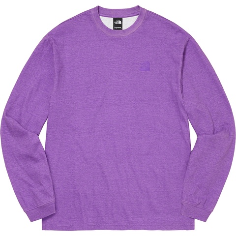 Supreme Supreme®/The North Face® Pigment Printed L/S Top - Purple