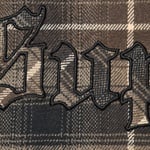 Supreme Shearling Lined Flannel Shirt (FW22) - Black