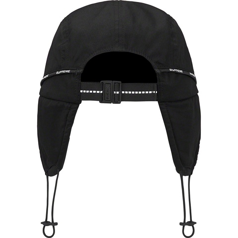 Supreme Packable Earflap Camp Cap - Black