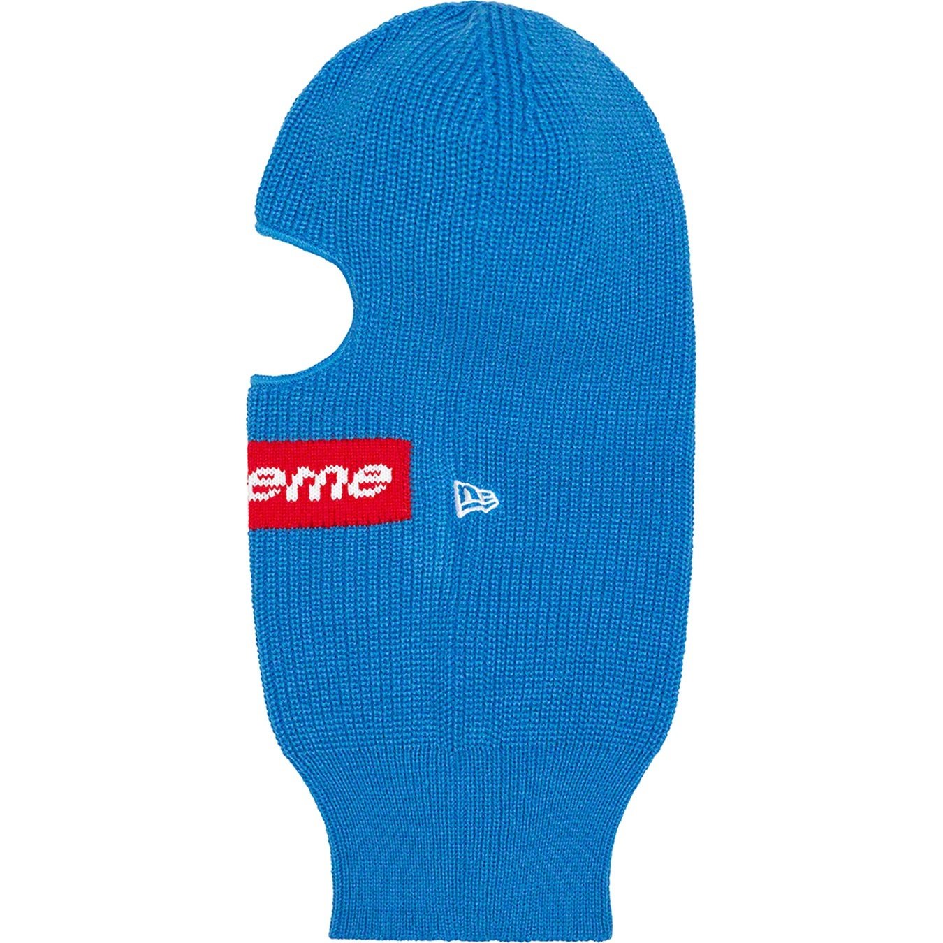 Supreme New Era Box Logo Balaclava (FW22) - Blue - $58