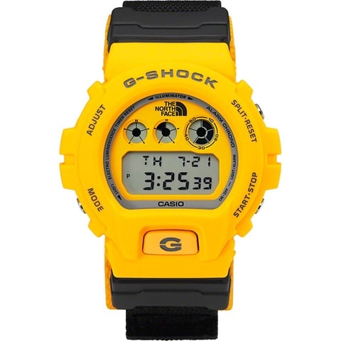 Supreme Supreme®/The North Face®/G-SHOCK Watch - Yellow