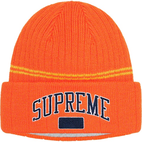 Supreme Fleece Lined Beanie - Orange