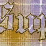 Supreme Shearling Lined Flannel Shirt (FW22) - Olive