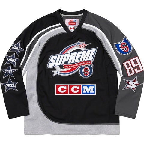 Supreme Supreme®/CCM® All Stars Hockey Jersey - Black