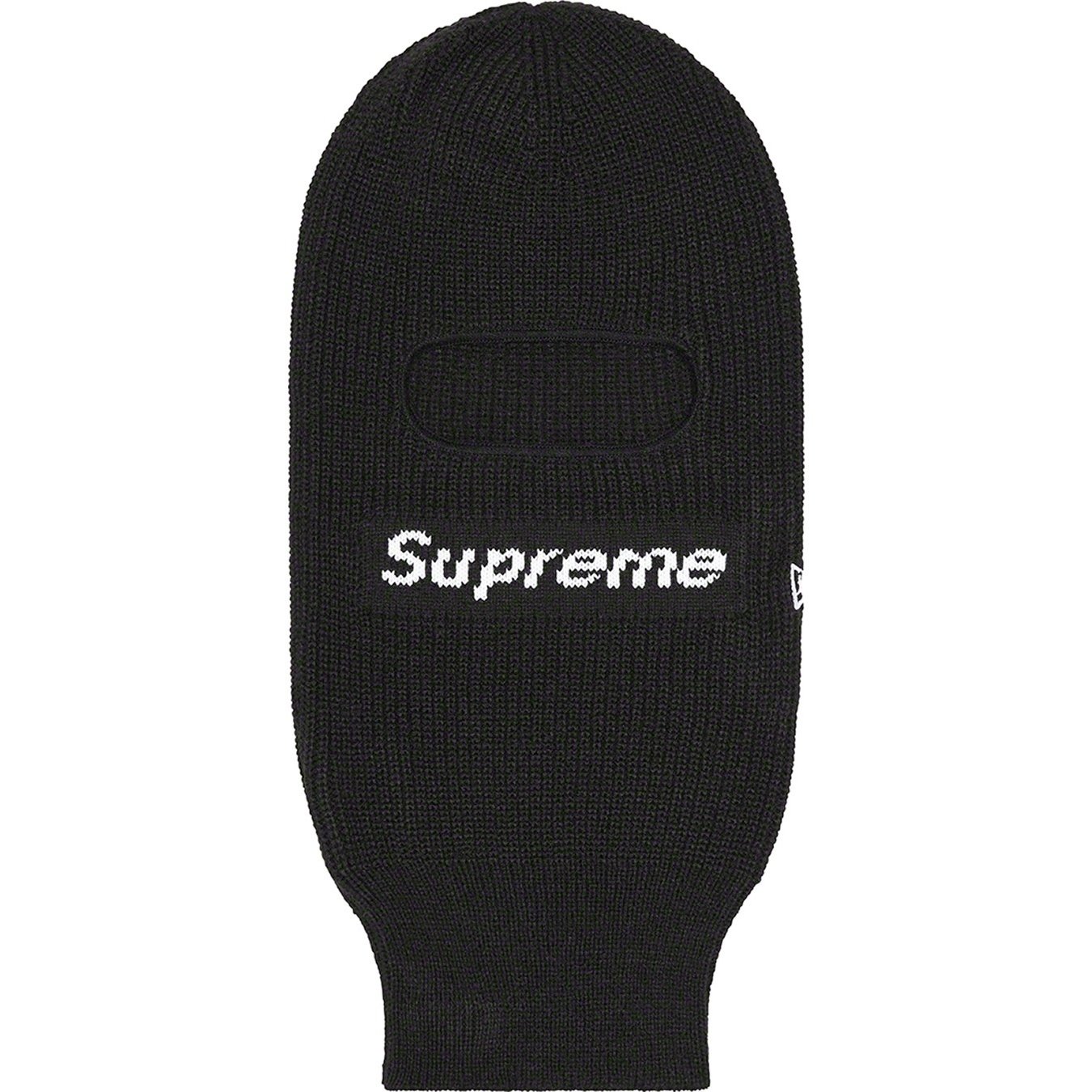 Supreme New Era Box Logo Balaclava (FW22) - Black - $58