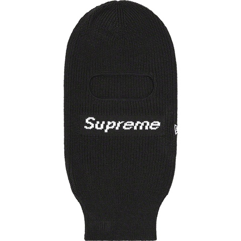 Supreme New Era® Box Logo Balaclava - Black
