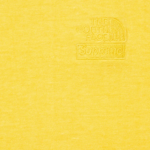 Supreme Supreme®/The North Face® Pigment Printed L/S Top - Yellow