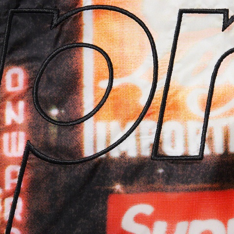 Supreme Supreme®/The North Face® 800-Fill Half Zip Hooded Pullover - Times Square