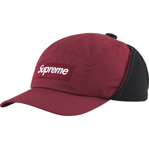 Supreme Packable Earflap Camp Cap - Burgundy