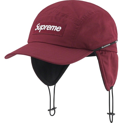 Supreme Packable Earflap Camp Cap - Burgundy